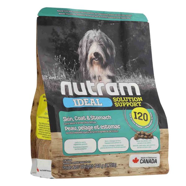 Сухой корм для собак NUTRAM Ideal Solution Support I20, холистик с ягненком, 340г