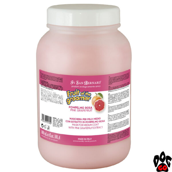 ИВ СЕН БЕРНАР (Iv San Bernard) Маска Pink Grapefruit для средней шерсти, с грейпфрутом и витамином В6 (3000 мл)