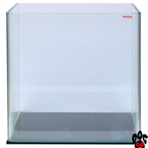 Морской нано-аквариум на 90 литров AMTRA NANOTANK, панорамный (45x45x45 см), с крышкой, стекло 6 мм, пустой
