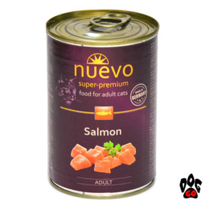 Консервы для кошек NUEVO ADULT Salmon с лососем, 400 г - 2