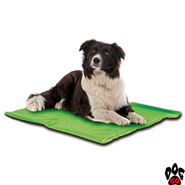 Охлаждающий коврик для собак CROCI, с антикомариной пропиткой (эвкалипт/лемонграс) зелёный, размеры L-XL