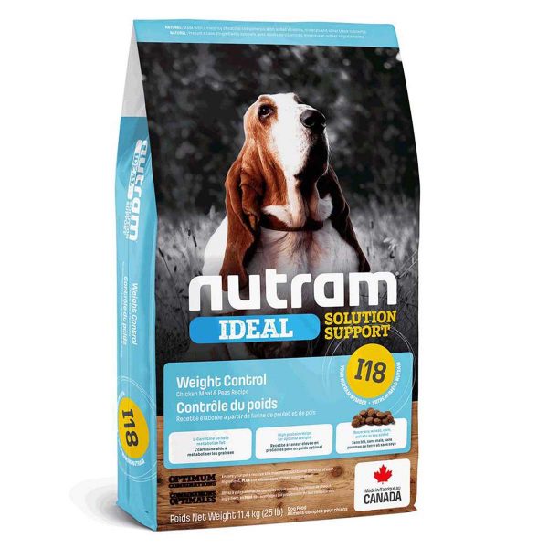 I18_NUTRAM Ideal SS Холістик для дор.собак схильних до зайвої вагию; з куркою та горошком, 1кг (на вагу)