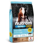 I18_NUTRAM Холістик для собак, схильних до зайвої ваги; з куркою та горошком, 11.4кг