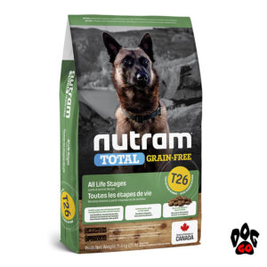 Корм для собак от линьки NUTRAM T26, холистик, беззлаковый с ягненком (на развес) 1кг
