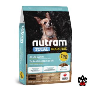Сухой корм для собак мелких пород NUTRAM T28, холистик, беззлаковый, лосось+форель (на развес) 1кг