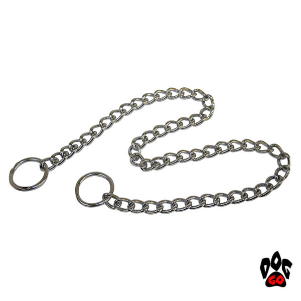 Ошейник-цепь для больших собак и маленьких CROCI якорная, хром (45-75 см) х 2-4 мм