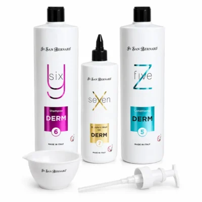 Проф-набір Iv San Bernard DERM SET (шампунь, масло, кондиціонер, мисочка, дозатор)