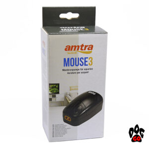 AMTRA Аквариумный компрессор до 200 литров Wave MOUSE5, 240 л.час, 4Вт-3