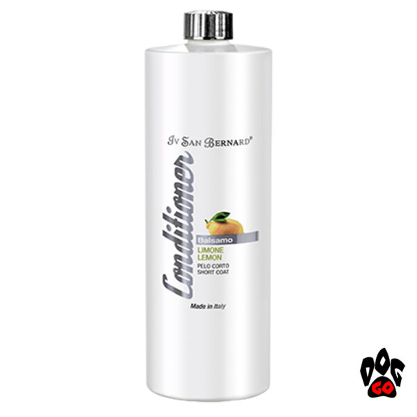 Кондиционер Iv San Bernard Lemon SLS FREE для собак с короткой шерстью, против перхоти (кот, собака)-2