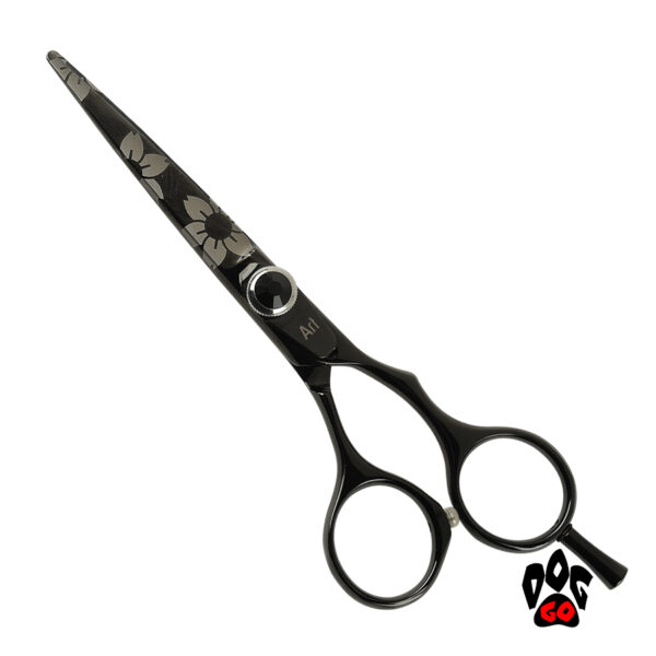 Ножницы для стрижки собак Iv San Bernard ART BLACK, 5.5 дюймов (14см)-1