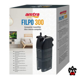 Фильтр для аквариума 120 литров AMTRA Wave FILPO 450 л.час, 6Вт-2