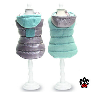 CROCI Куртки для собак двухсторонние TWOSIDES GREY, RED-1