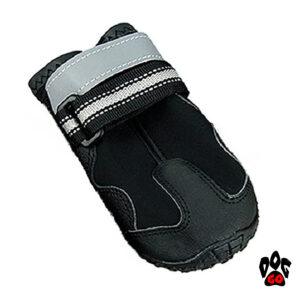 Зимняя обувь для собак CROCI HIKING треккинговая, плотная подошва, черные