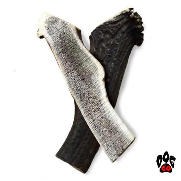 Олений рог для собак CROCI NIKKI BARF, половинка-1