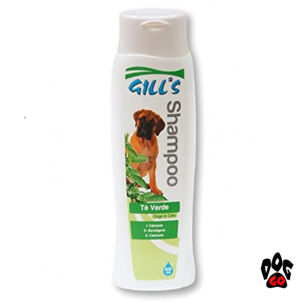 Шампунь для собак от дерматита и зуда GILL'S CROCI, С зеленым чаем, 200мл-1