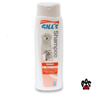 Шампунь для собак с белой шерстью CROCI GILL'S для мальтезе, стимулирует окрас, облегчает груминг, 200мл-1