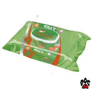 Влажные салфетки для собак и котов CROCI GILL'S гигиенические, 40шт в уп-1