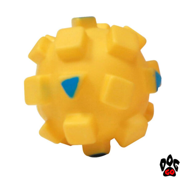 Игрушка для собак Мяч с квадратами CROCI, винил, 9см-2