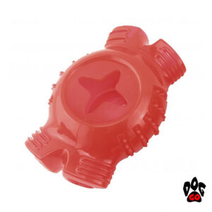 Игрушка для собак Регби CROCI TPR, высокопрочная резина, 12.4х8.3х6.4см-1