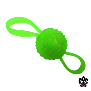 Мяч для собак прочный CROCI, резина+силикон (M, L)-1
