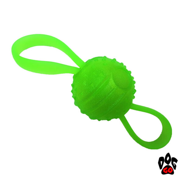 Мяч для собак прочный CROCI, резина+силикон (M, L)-1