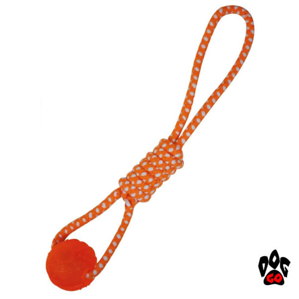 Мяч на веревке для собак CROCI, 41х6см-2