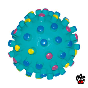 Виниловый мяч-пищалка Мина для собак CROCI, Д=9см-1