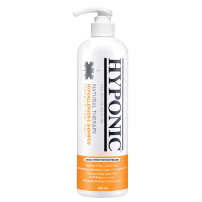 Hyponic Hypoallergenic шампунь для цуценят та короткошерстих собак, 300 мл
