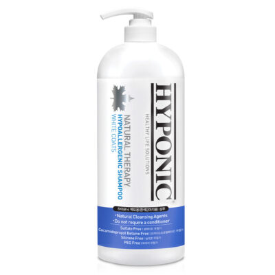 Hyponic Hypoallergenic шампунь для собак з білою шерстю, 1,5 л