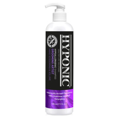 Hyponic Grooming Artist шампунь для собак ручна стрижка та об’єм 530 мл