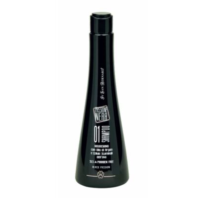 Шампунь Iv San Bernard BLACK PASSION 01, аргана, блиск, захист шерсті котів і собак, 250 мл