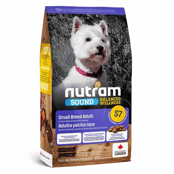 S7_NUTRAM Sound Balanced Wellness Small Breed Adult Dog холістик корм д/соб дрiб. порiд, 5,4kg