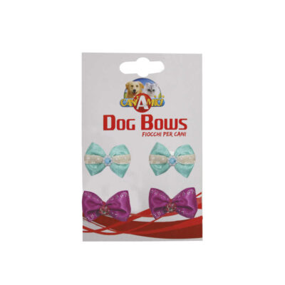 Бантики для собак 35мм, 2х2шт (ціна за 4 бантика)