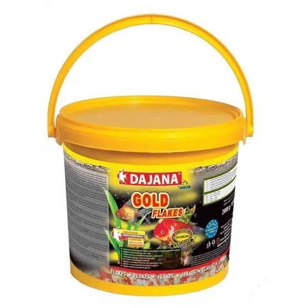 GOLD FLAKES (10л/2кг) корм у пластівцях для золотих рибок та декарат. карасів, при замовленні 2 од. (одного або різних кормів) ЗНИЖКА -15%