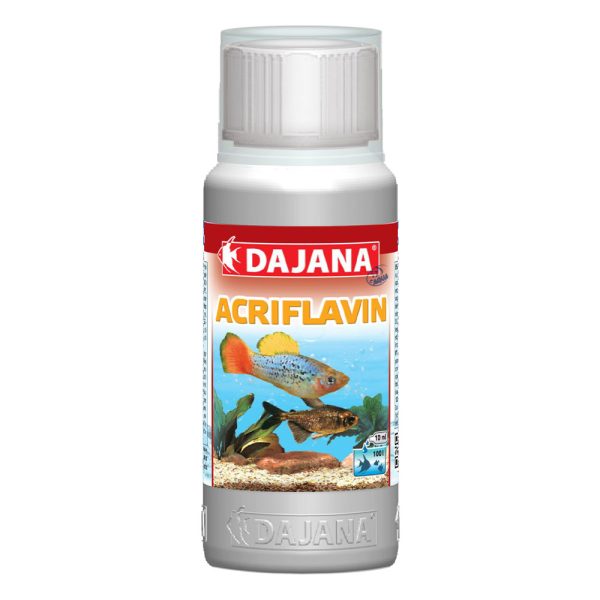 ACRIFLAVIN (100мл) Засіб проти інфекцій, цвілевих грибків та шкірних паразитів. (10шт/уп)