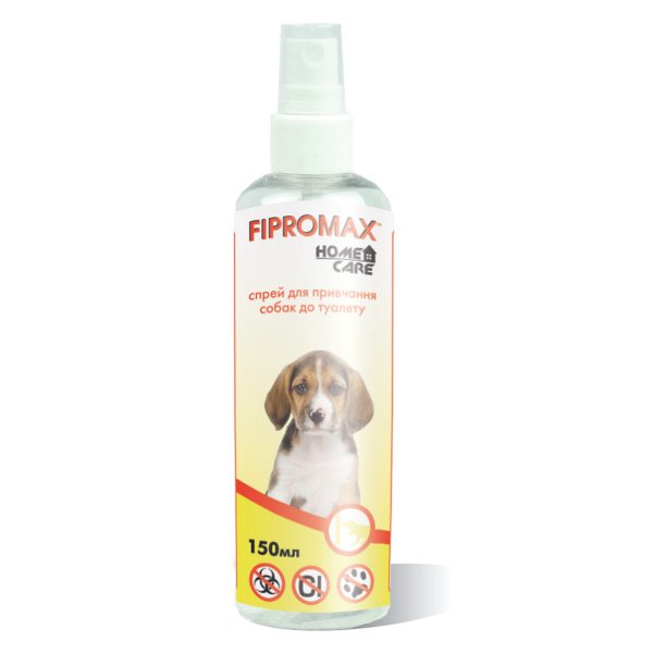 Спрей FIPROMAX HomeCare для привчання собак до туалету, 100мл./уп.9 шт