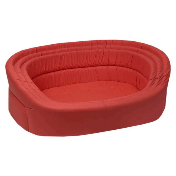 Набір лежаків для тварини FOAM BED, (червоний) 3 розміри