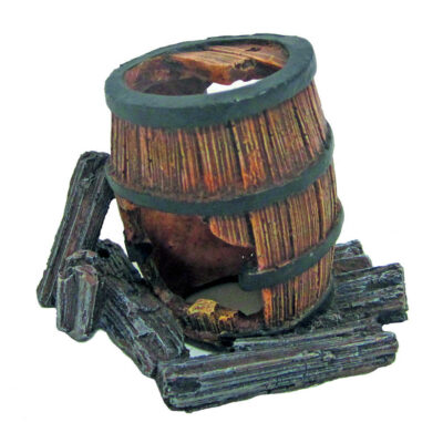 Декорація керамічна Бочка дерев'яна, 8,7x6x6,5см