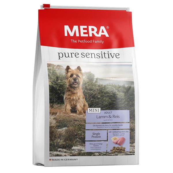 MERA ps Mini Lamm&Reis корм для дор. собак дрібних порід з ягням та рисом 1кг