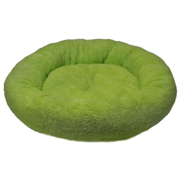 Лежак плюшевий для тварини PLUSH SIMIT (зелений) 52см