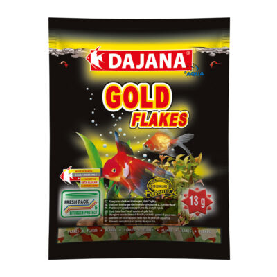 GOLD FLAKES (80мл/13г) корм у пластівцях для золотих рибок та декарат. Карасів