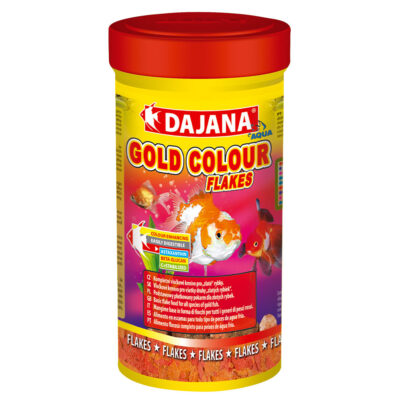 GOLD COLOUR (100мл/20г) Корм для золотих риб, карасів та декорат. риб у пластівцях