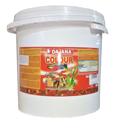 COLOUR FLAKES (18л/4 кг) Спец. корм в пластівцях сприяє природ. забарвл.