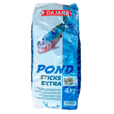 POND STICK EXTRA (4кг) Корм для декор. карпів, карасів та риб у ставках трьохкол. палички