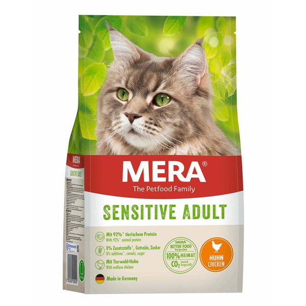 MERA Cats Sensitive Adult Сhicken (Huhn) корм для чутливих котів з куркою, 10кг