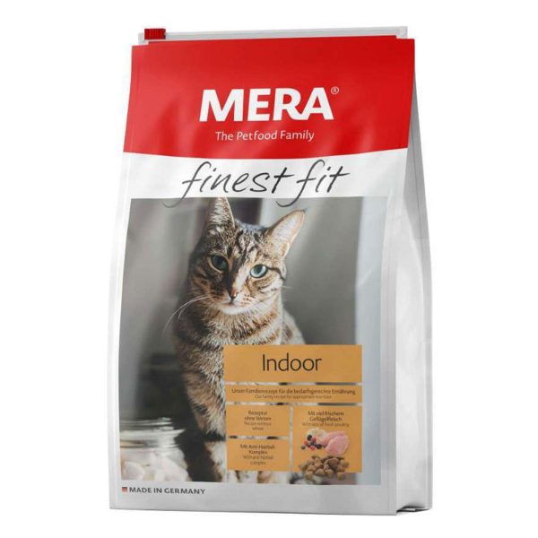 MERA finest fit Indoor корм для котів, які утримуються у приміщенні, 4 кг