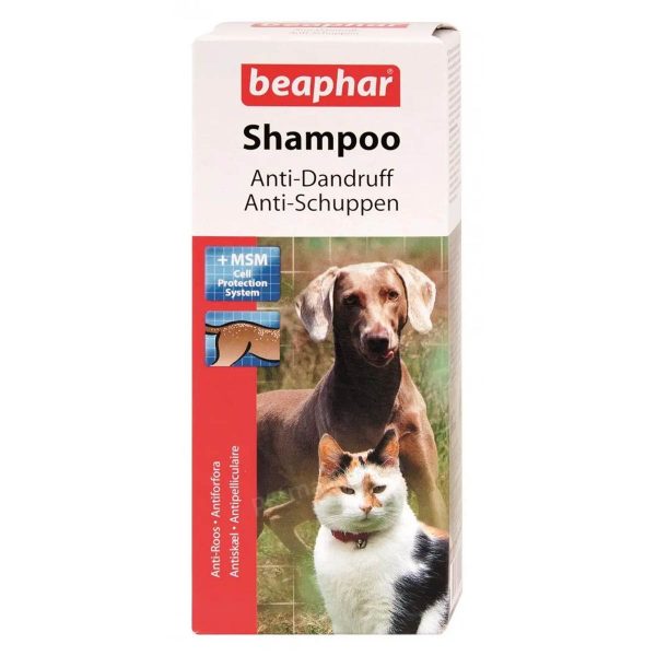Beaphar Anti Dandruff - шампунь проти лупи для собак та котів - 200 мл