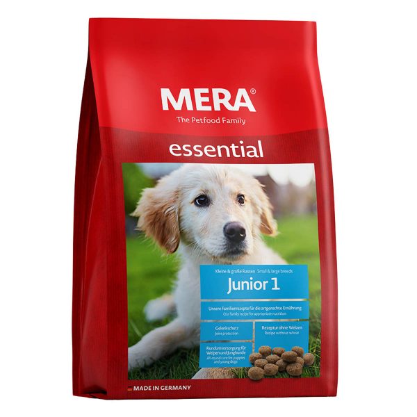 MERA essential Junior 1 корм для цуценят та юніорів всіх порід,1 кг