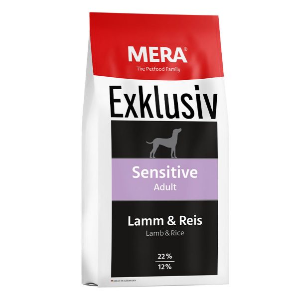 MERA EX sensitive Adult Lamm-Reis Adult корм для чутлив. собак з ягням та рисом 15 кг
