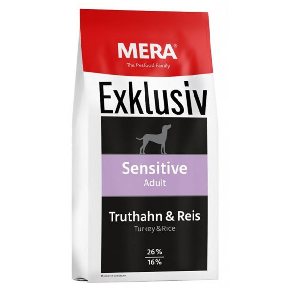 MERA EX sensitive Adult Truthahn-Reis корм для чутлив.собак з індичкою та рисом 15 кг